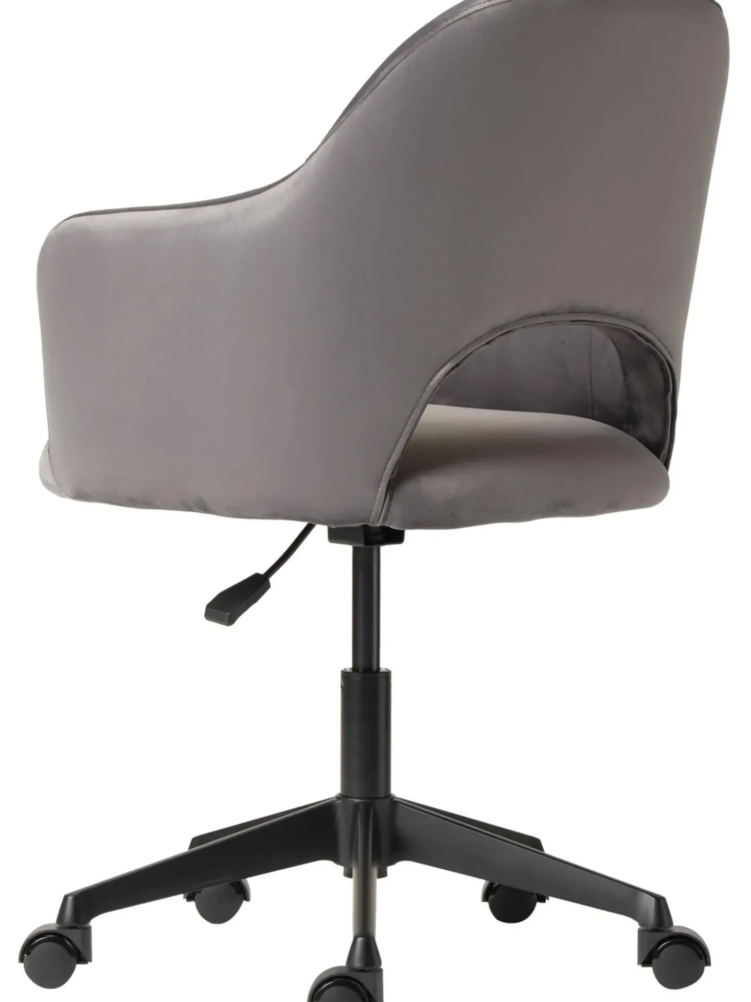 Sedia Da Scrivania In Velluto Rachel, Regolabile In Altezza