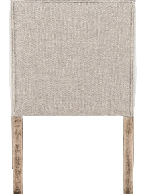 Sedia Imbottita Con Gambe In Legno Savannah