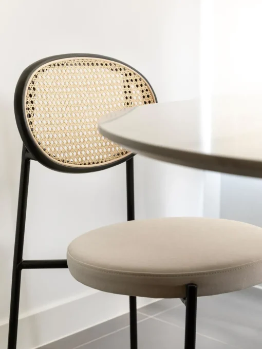 Sedia Imbottita Con Intreccio Viennese Remy 2 Pz