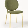 Sedia Imbottita In Boucle Ulrica 2 Pz