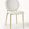 Sedia Imbottita In Boucle Ulrica 2 Pz
