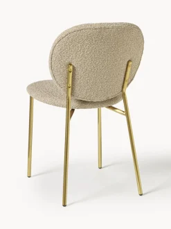Sedia Imbottita In Boucle Ulrica 2 Pz