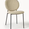 Sedia Imbottita In Boucle Ulrica 2 Pz