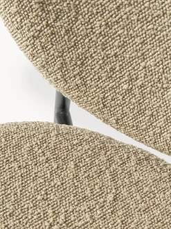 Sedia Imbottita In Boucle Ulrica 2 Pz