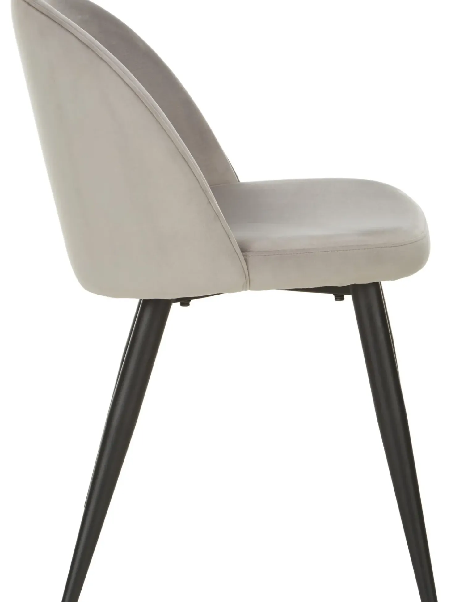 Sedia Imbottita In Velluto Amy 2 Pz