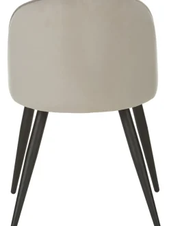 Sedia Imbottita In Velluto Amy 2 Pz