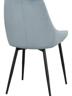 Sedia Imbottita In Velluto Sierra 2 Pz