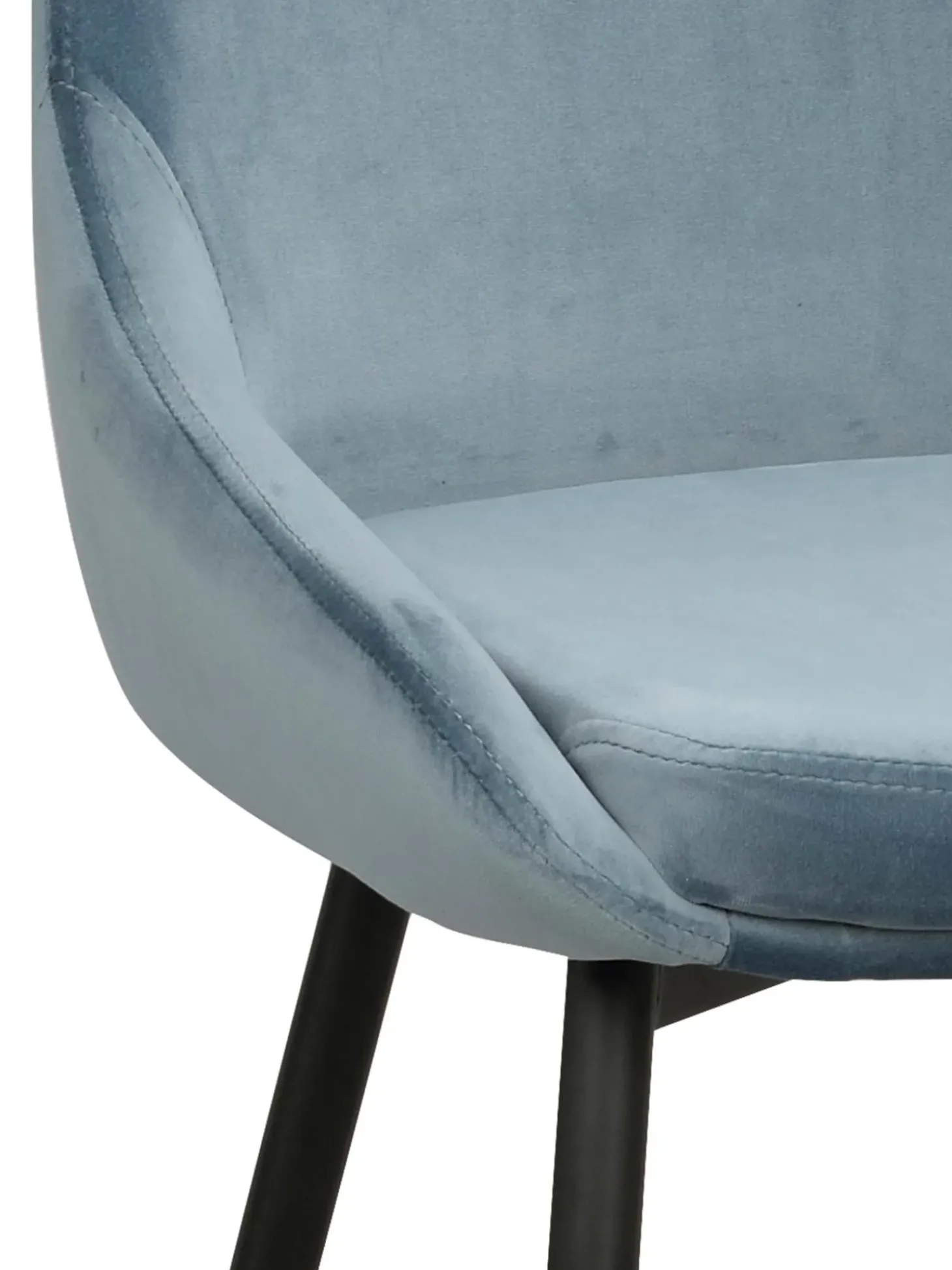 Sedia Imbottita In Velluto Sierra 2 Pz