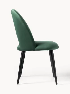 Sedia Imbottita In Velluto Rachel