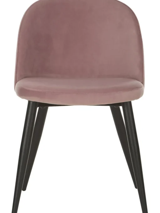 Sedia Imbottita In Velluto Amy 2 Pz
