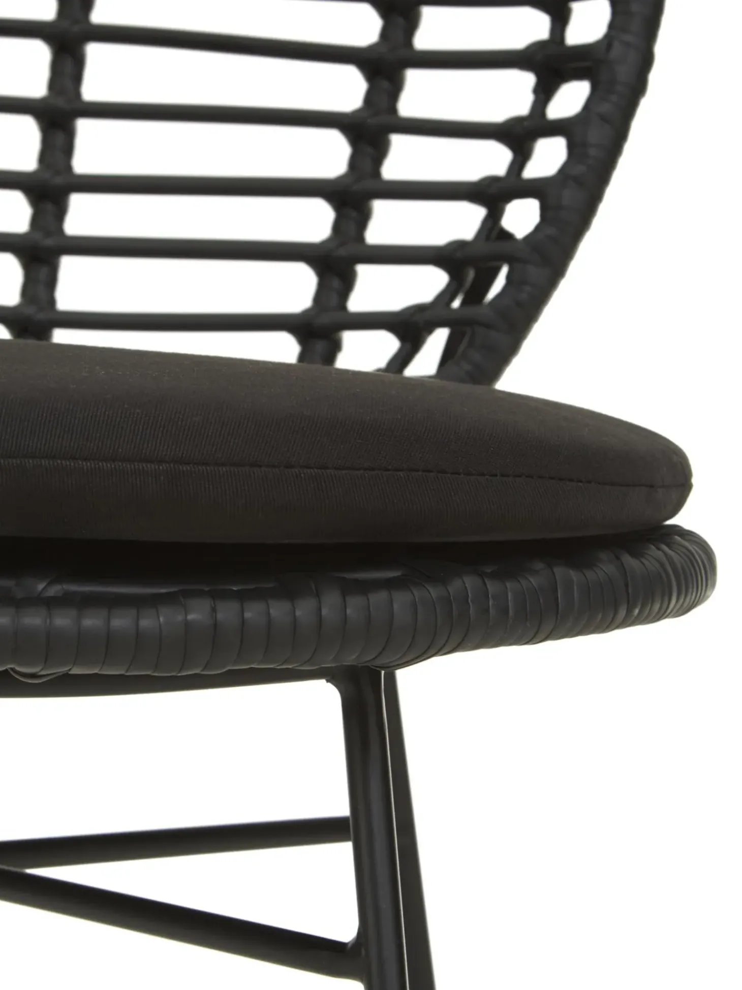 Sedia In Polirattan Con Cuscino Cordula 2 Pz