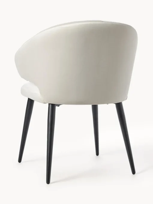 Sedia Moderna In Velluto Celia