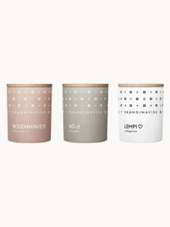 Set 3 Candele Profumate Sense