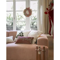 Set 2 Copricuscini In Velluto Rosso Jolly*Westwing Collection Discount