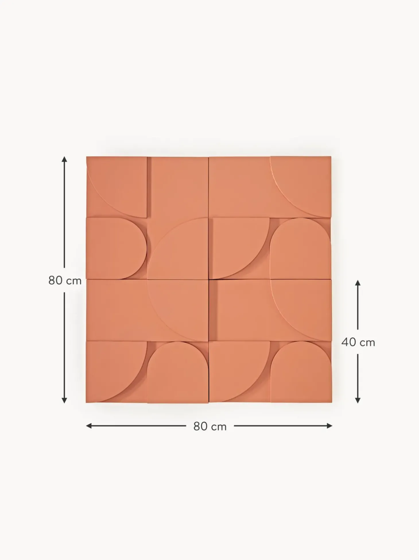 Set 4 Decorazioni Da Parete Massimo