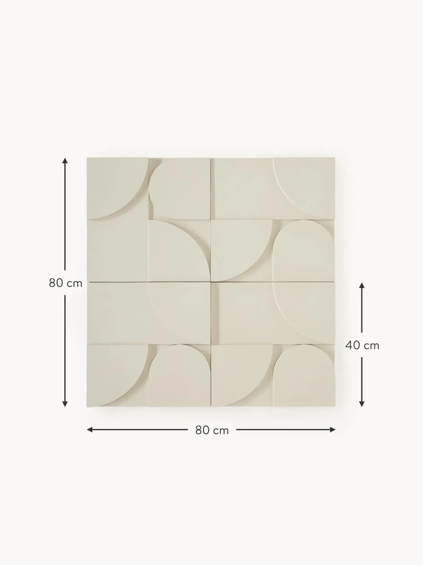 Set 4 Decorazioni Da Parete Massimo