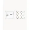 Set 2 Federe Arredo Di Design Con Vischio Di Kera Till Mistletoe*Westwing Collection Hot