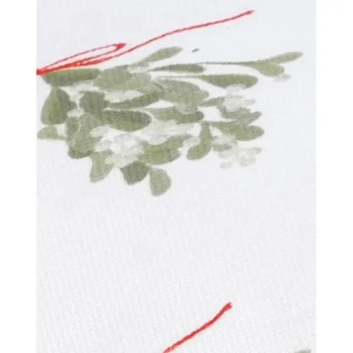 Set 2 Federe Arredo Di Design Con Vischio Di Kera Till Mistletoe*Westwing Collection Hot