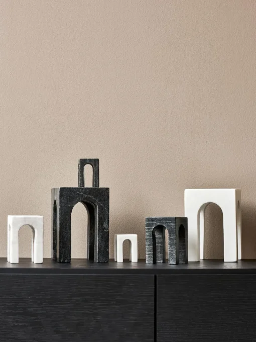 Set 3 Fermalibri In Marmo Arkis