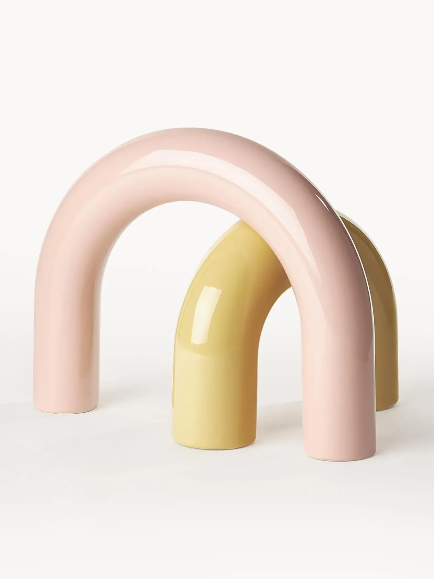 Set 2 Oggetti Decorativi In Gres Kia