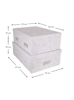 Set 3 Scatole Portaoggetti Inge