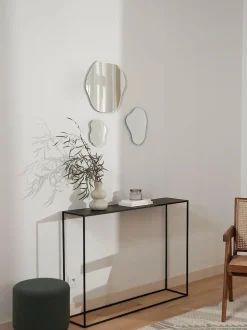 Set 3 Specchi Da Parete Dalla Forma Organica Senza Cornice Lia