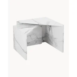 Set 2 Tavolini Da Salotto Effetto Marmo Vilma*Westwing Collection Outlet