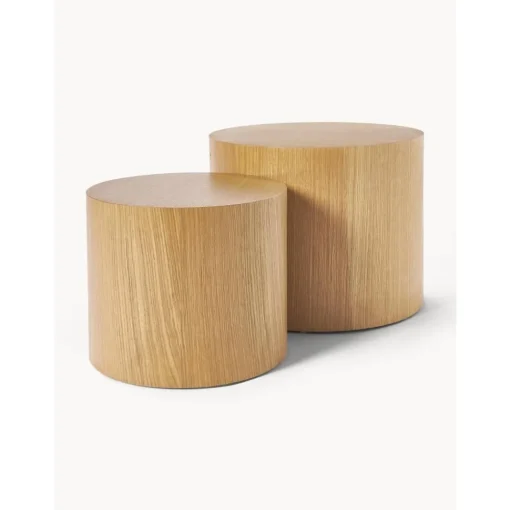 Set 2 Tavolini Da Salotto In Legno Dan*Westwing Collection Fashion