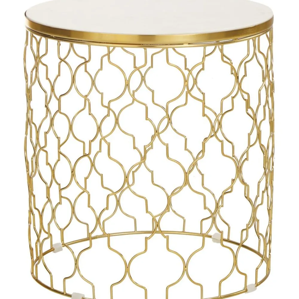 Set 2 Tavolini In Marmo Blake*Westwing Collection Best