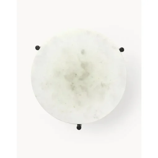 Set 2 Tavolini In Marmo Ella*Westwing Collection Hot