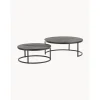 Set 2 Tavolini Rotondi Da Salotto In Legno Di Mango Andrew*Westwing Collection Online