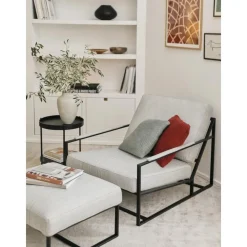 Set Da Salotto Con Struttura In Metallo Andy 2 Pz*Westwing Collection Fashion