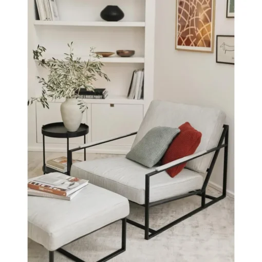 Set Da Salotto Con Struttura In Metallo Andy 2 Pz*Westwing Collection Fashion