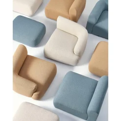 Set Divano Componibile In Boucle Sofia*Westwing Collection Best