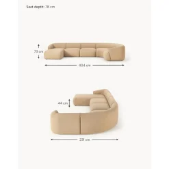 Set Divano Componibile In Boucle Sofia*Westwing Collection Best