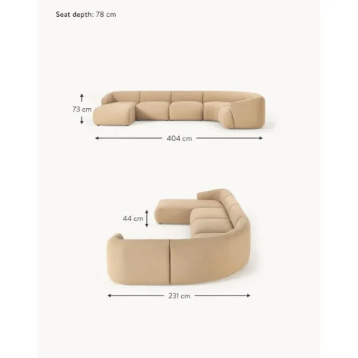 Set Divano Componibile In Boucle Sofia*Westwing Collection Best