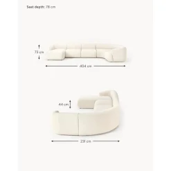 Set Divano Componibile In Boucle Sofia*Westwing Collection Best