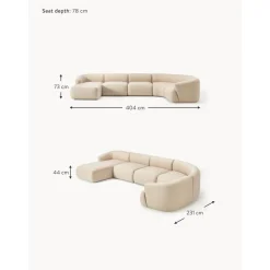 Set Divano Componibile Sofia*Westwing Collection Outlet