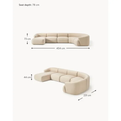 Set Divano Componibile Sofia*Westwing Collection Outlet