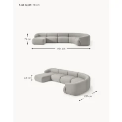 Set Divano Componibile Sofia*Westwing Collection Hot