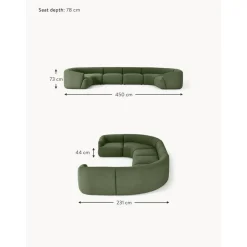Set Divano Componibile Xl In Boucle Sofia*Westwing Collection Sale