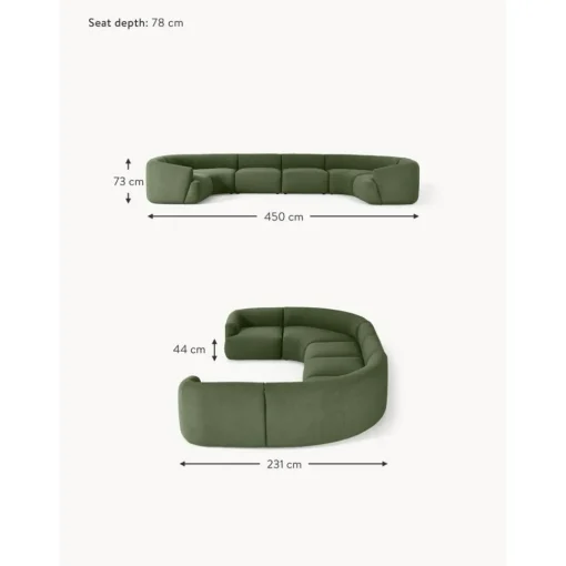 Set Divano Componibile Xl In Boucle Sofia*Westwing Collection Sale