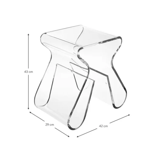 Sgabello Con Portariviste Loop*Umbra Fashion