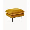 Sgabello Da Divano In Velluto Retro*HKliving New