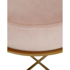 Sgabello In Velluto Con Struttura In Metallo Madeleine*Westwing Collection Sale