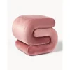 Sgabello In Velluto Merle*Westwing Collection Discount