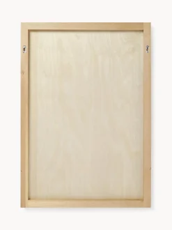 Specchio Da Parete Con Cornice In Legno Di Betulla Millerighe Nele