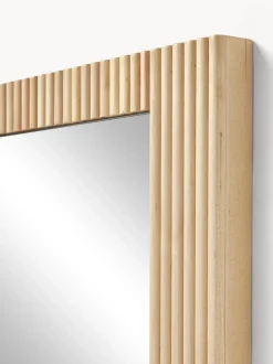 Specchio Da Parete Con Cornice In Legno Di Betulla Millerighe Nele