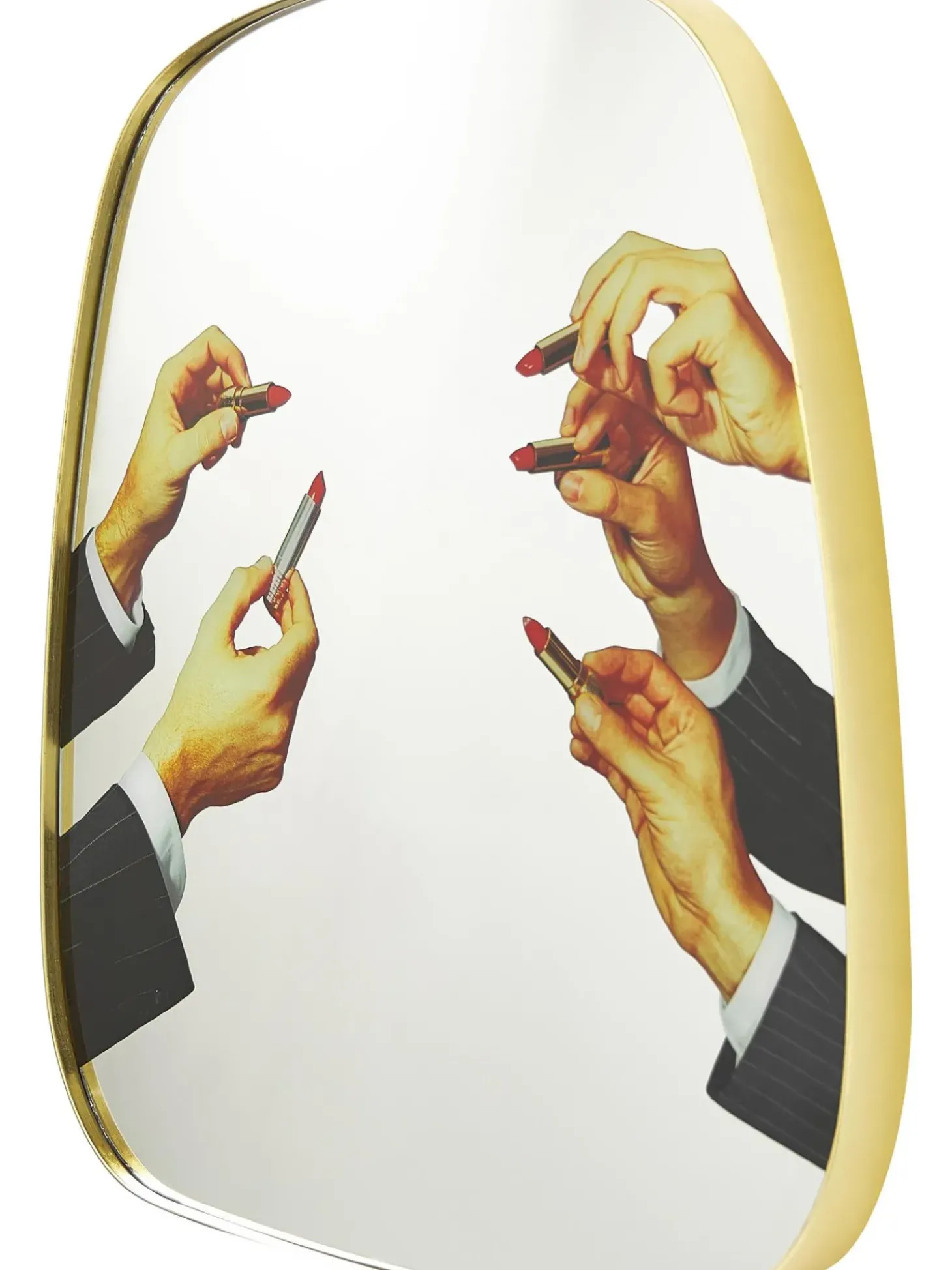 Specchio Da Parete Di Design Lipsticks