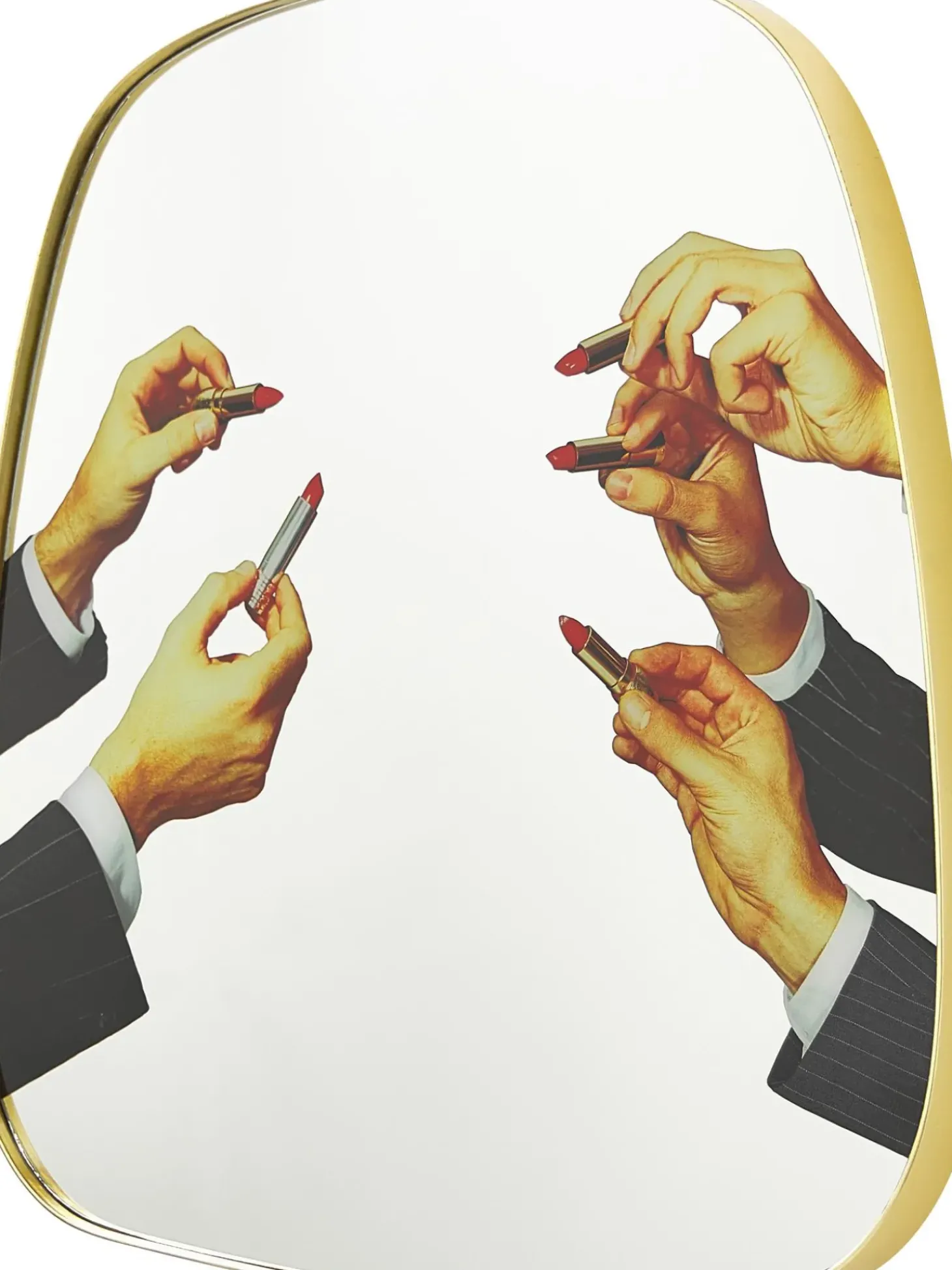 Specchio Da Parete Di Design Lipsticks